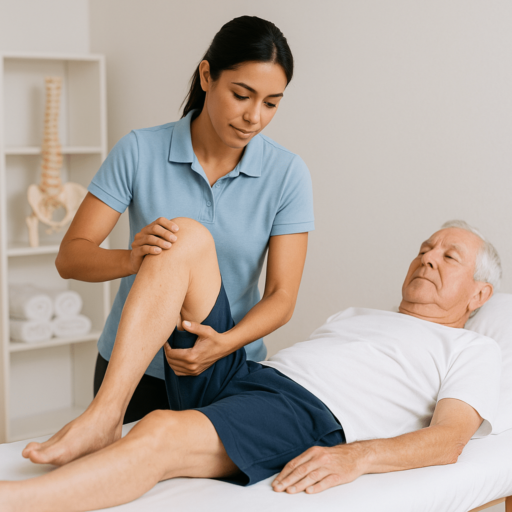Rehabilitación personalizada para cirugía de rodilla